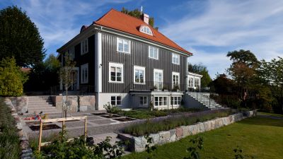 Stenmur i granit