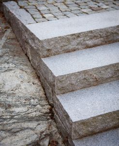 Stentrappa i granit