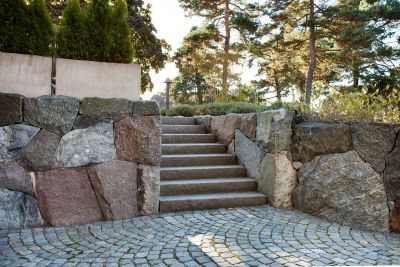 Stentrappa i granit